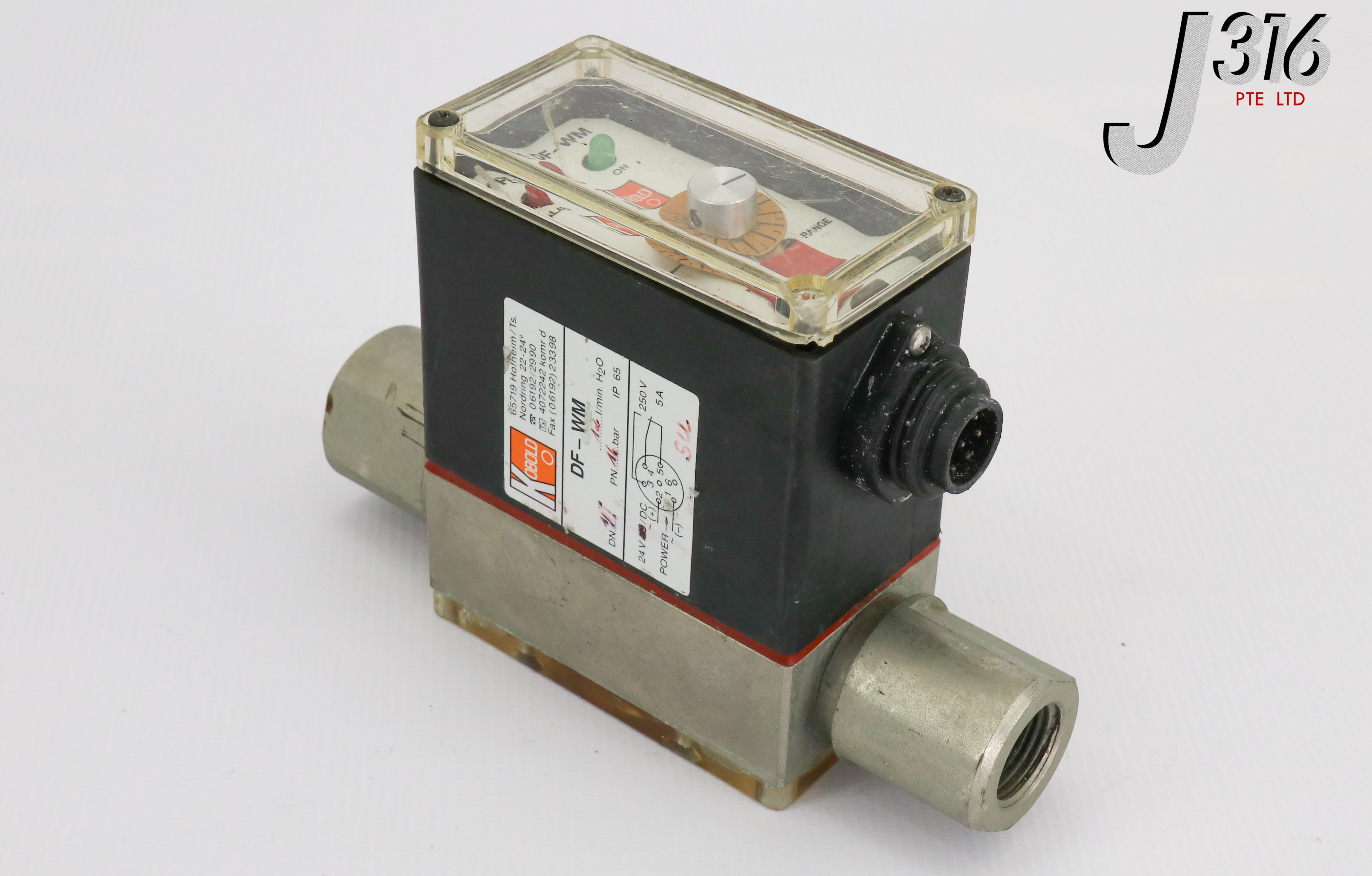19247 KOBOLD PADDLE-WHEEL FLOW SWITCH DF-WM | eBay
